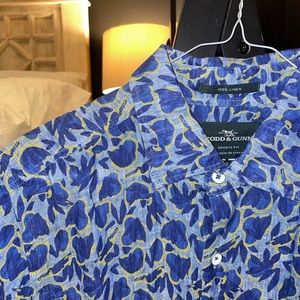 Mens small short sleeve button up